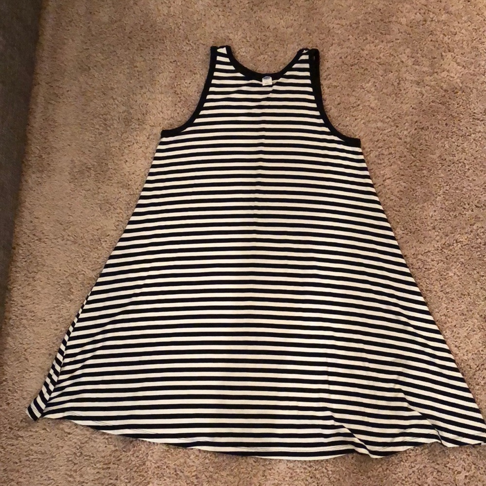 Striped swing dress